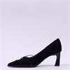 Hispanitas Paris Bow Tie High Heel - Black Suede